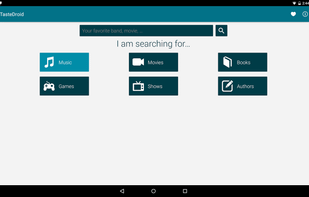 TasteDroid screenshot 1