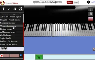 Commpiano screenshot 1