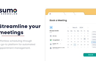 Streamline your meetings - Effortless scheduling through a go-to platform for automated appointment management.
