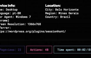 Sessionhunt screenshot 1