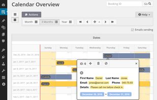 Booking Calendar screenshot 1