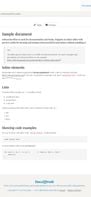 Documatt Snippets screenshot 2