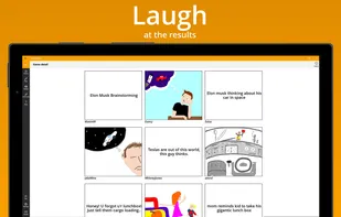 Laugh at the results