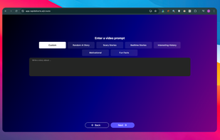 Rapid Shorts AI screenshot 1