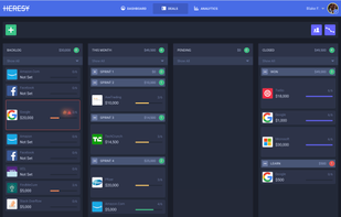 Visibility. Get complete visibility over the deals in your team's pipeline. You’ll be able to share best practices and identify potential issues as soon as possible.
