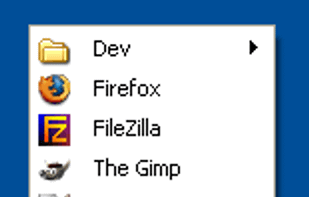 PortAL (Portable Application Launcher) screenshot 1
