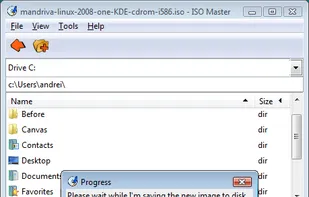 Iso Master screenshot 1