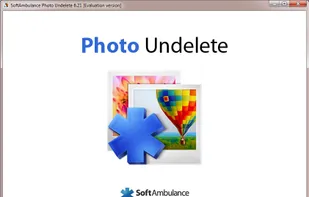 Start window. Wizard will guide you through recovery process. Photo Undelete also processes corrupted disks and memory cards.