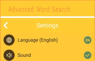 Advanced Word Search Puzzle screenshot 1