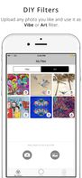 Upload your own filters and use as art or vibe