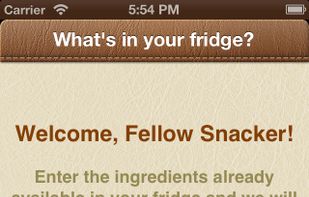 What's in your fridge! screenshot 1