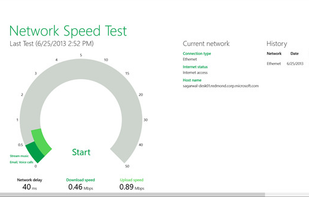 Network Speed Test screenshot 1