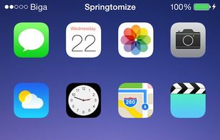 Springtomize screenshot 1