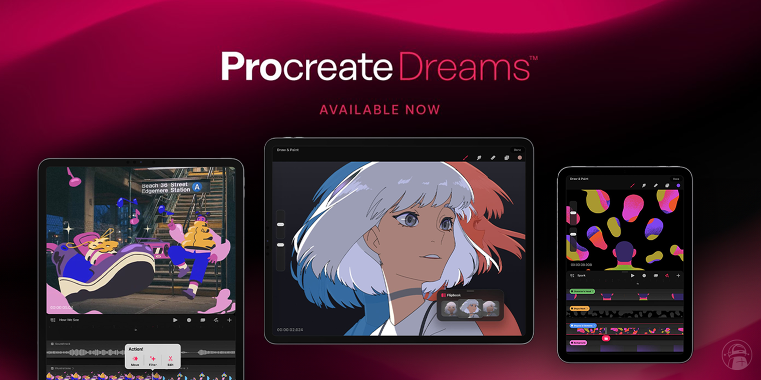 Procreate launches 'Dreams,' a comprehensive platform for 2D animation