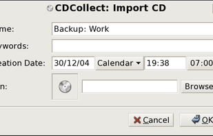 CDCollect screenshot 2