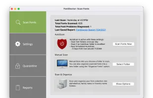 FontDoctor screenshot 1
