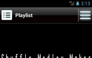 Shuffle Medley Maker screenshot 1
