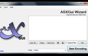 Initial screen, drag and drop encouraged!