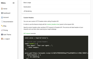 Proxybot screenshot 3
