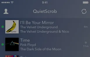 QuietScrob screenshot 1