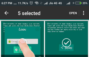 Select Multiple Files to hide