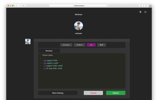 WeiNote screenshot 1