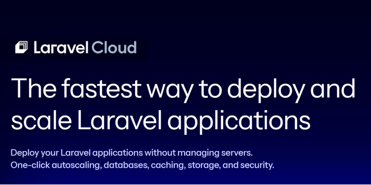 Laravel Cloud platform is now available