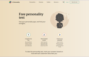 Personality Test Page