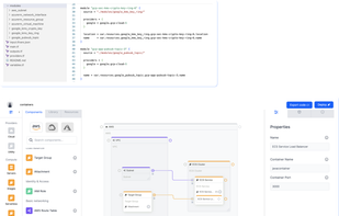 Generate and export Terraform code