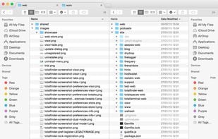 TotalFinder screenshot 2