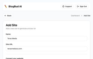 BlogBud AI screenshot 1