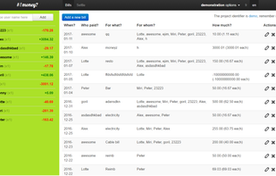 ihatemoney screenshot 1