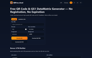 QR Free Cloud screenshot 1