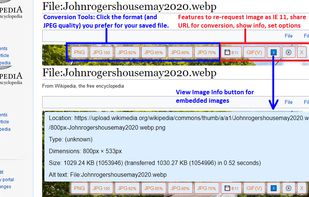 Save webP as PNG or JPEG Extension screenshot 1
