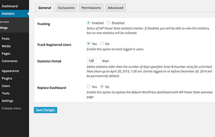 WP Power Stats screenshot 2