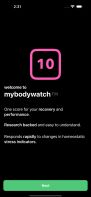 MyBodyWatch screenshot 1