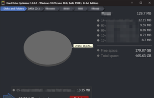 Hard Drive Optimizer screenshot 3