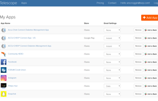 Telescope - App Reviews screenshot 1
