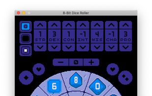 8-Bit Dice Roller screenshot 1