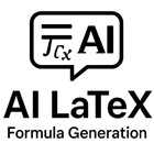 Text to LaTeX icon