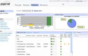 Project.net screenshot 1
