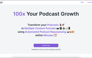 Podwriter.ai screenshot 1