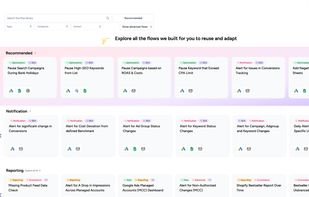 2. Explore hundreds of ready-to-use templates in the Flow Library