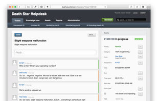 JitBit Helpdesk screenshot 2