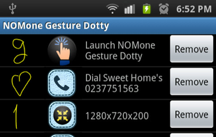 NOMone Gesture Dotty screenshot 2