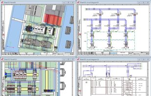 Design with a vast library of pre-designed, pre-approved and tested components

Reduce rework by using pre-approved electrical/pneumatic/hydraulic library parts.

Customize the component library to exactly the ones you and your company need.  No more confusion about which components to use. 

Now you can design with pre-approved parts and make the right choices as you are designing.