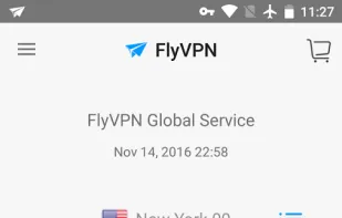 FlyVPN screenshot 2