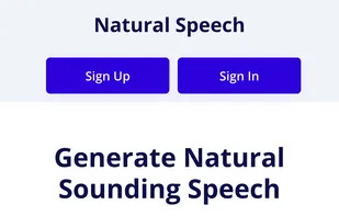 Natural Speech screenshot 1