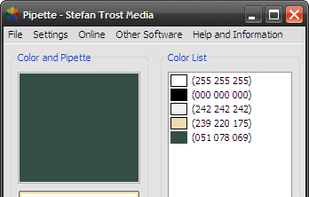 Pipette screenshot 1