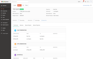 Zoho Expense screenshot 2
